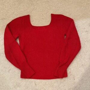 Madewell Red cashmere Women's Sweater
